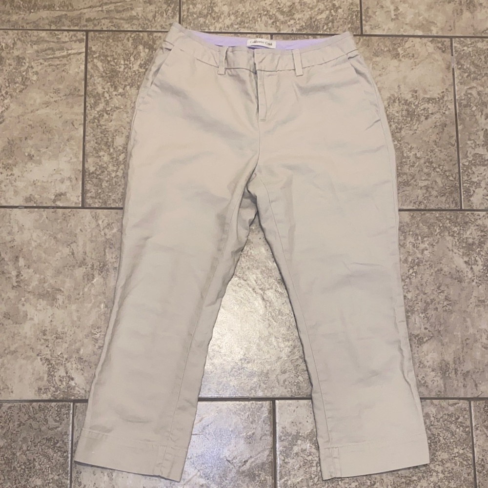 Coldwater Creek Light Khaki Bottoms